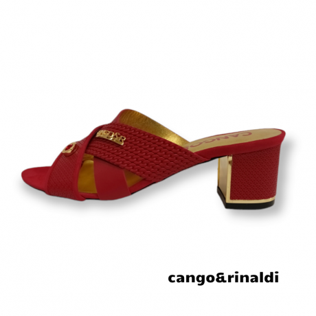 cango&rinaldi-olasz piros bőr